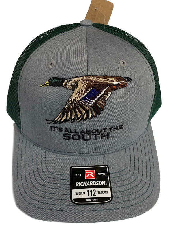 It’s All About The South Mallard Hat Gray/Green