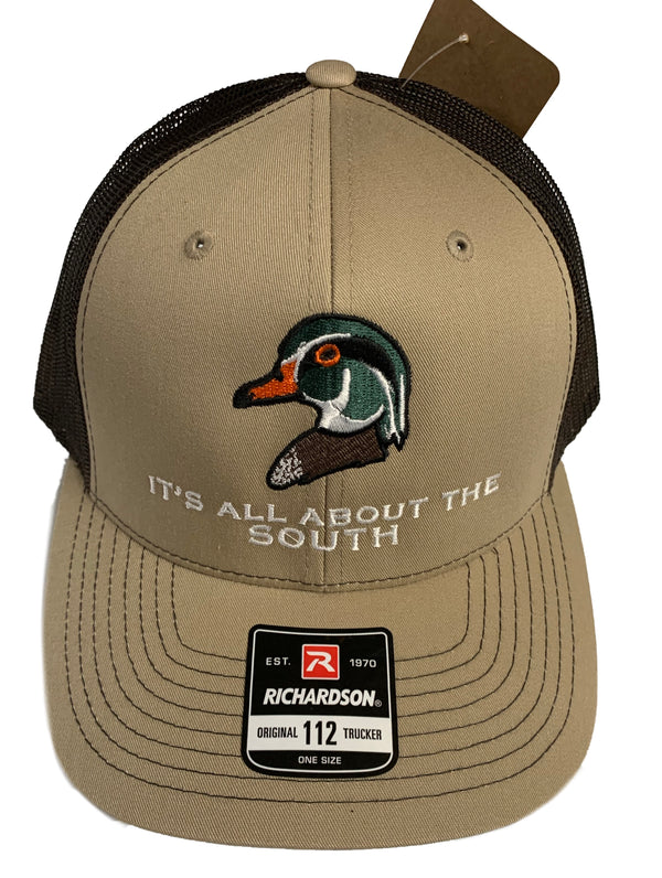 It’s All About The South Wood Duck Hat Khaki/Brown