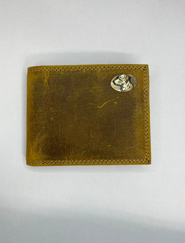 Vintage Leather Bi-fold Wallet Lab