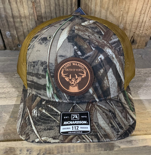 Lost Wando Camo Trophy Buck (Deer) Patch Hat