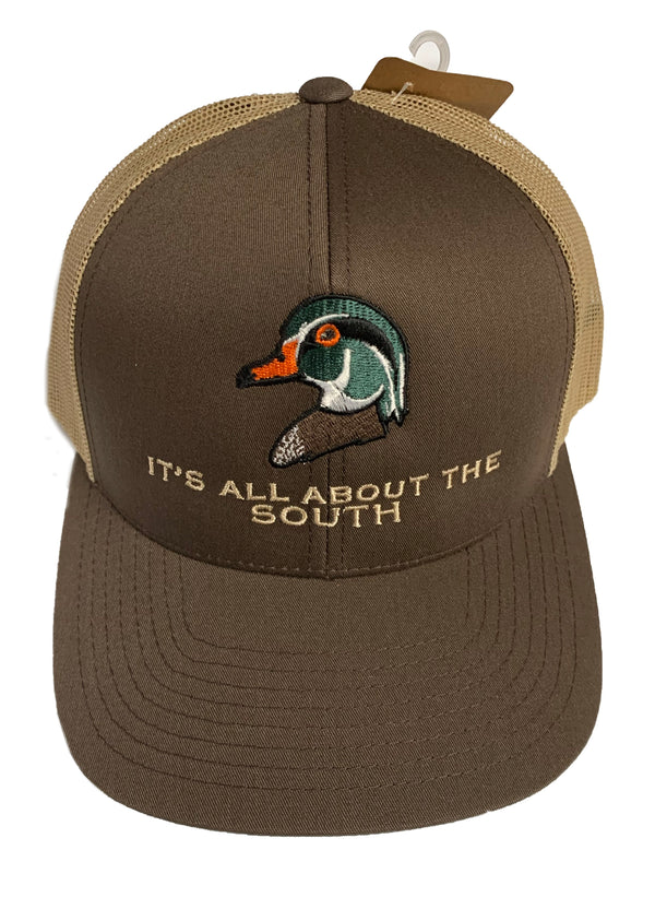 It’s All About The South Wood Duck Hat Brown/Khaki
