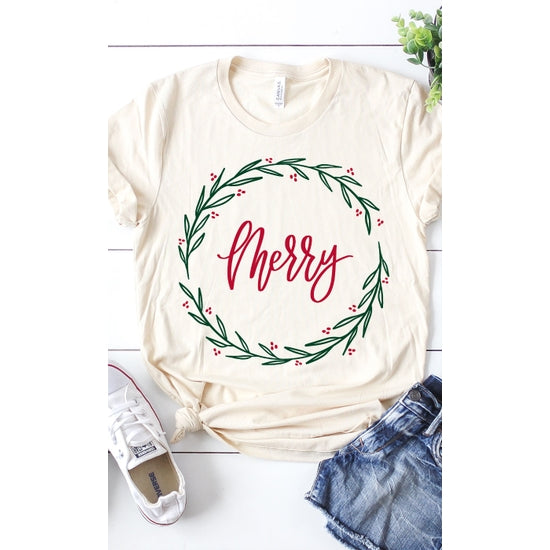 Merry Garland Christmas Shirt