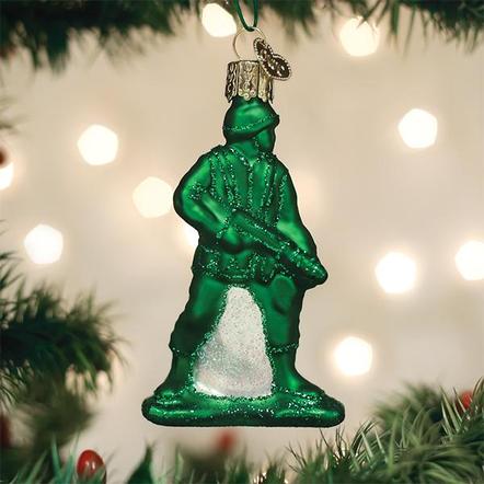 Old World Christmas Army Man Soldier Ornament Sale