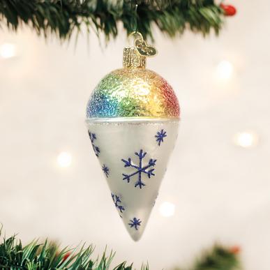 Old World Christmas Snowcone Ornament