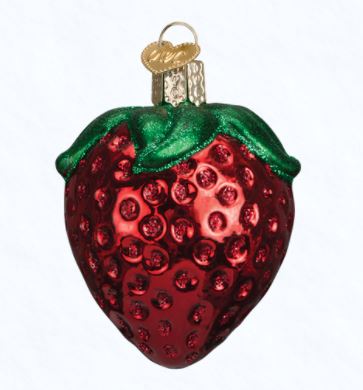 Old World Christmas Strawberry Ornament
