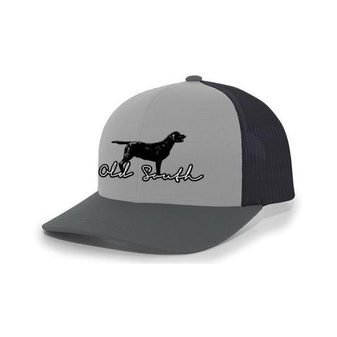 Old South Lab Dog Trucker Mesh Hat