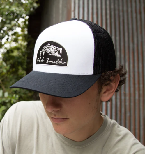 Old South Skully Patch Trucker Mesh Hat