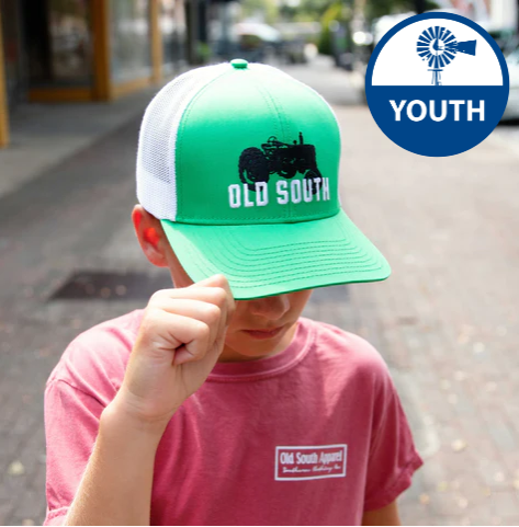 YOUTH Old South Tractor Trucker Mesh Hat