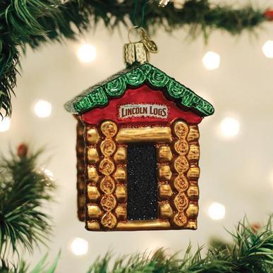 Old World Christmas Lincoln Logs Ornament Sale