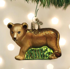 Old World Christmas Lion Cub Ornament Sale