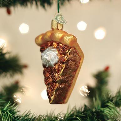 Old World Christmas Pecan Pie Ornament