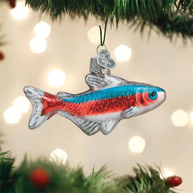 Old World Christmas Tetra Fish Ornament