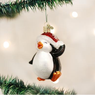 Old World Christmas Dancing Penguin Ornament Sale