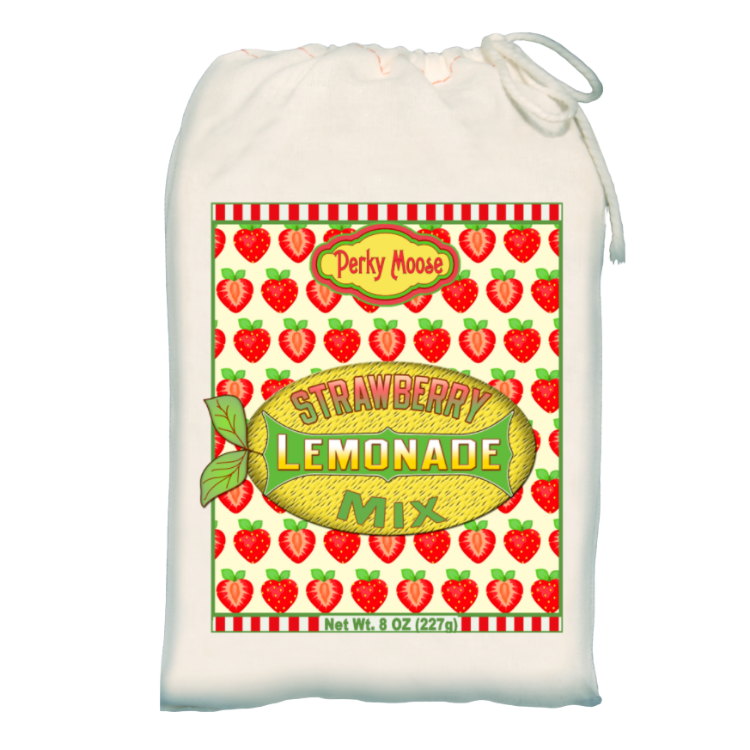Perky Moose Strawberry Lemonade Mix Southern Grace Farms