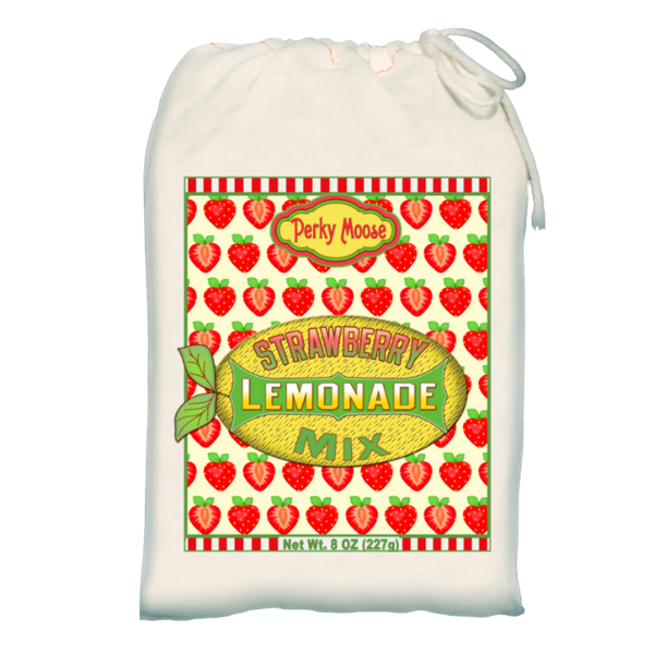 Perky Moose Strawberry Lemonade Mix
