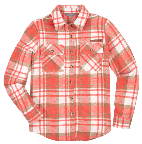 Simply Southern Pink Plaid Shacket