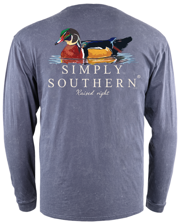 YOUTH Simply Southern Duck Long Sleeve Shirt