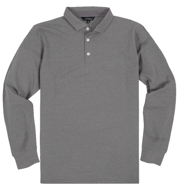 Simply Southern Men's Long Sleeve Polo
