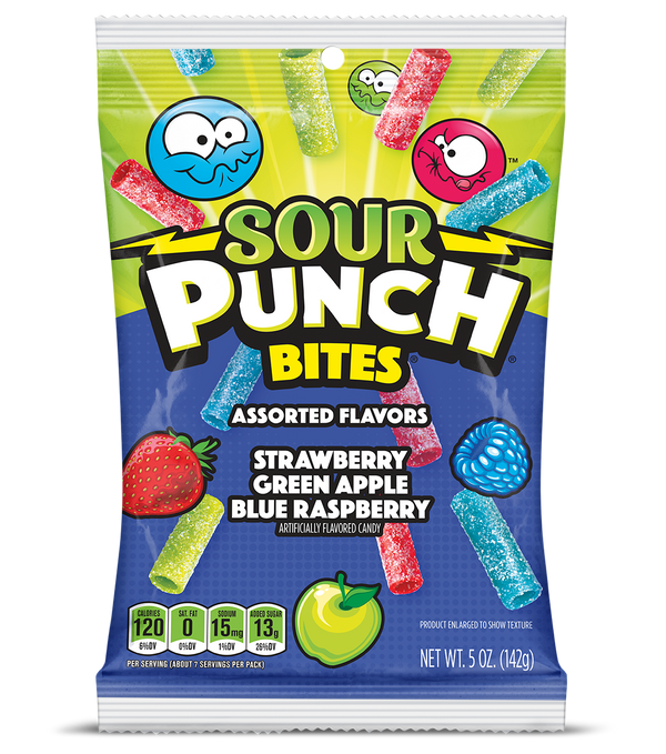 Sour Punch Assorted Flavor Bites
