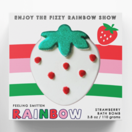 Strawberry Bath Bomb - Strawberry Rainbow