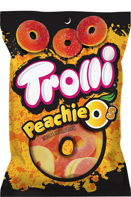 Trolli Peachie-O Peach Rings
