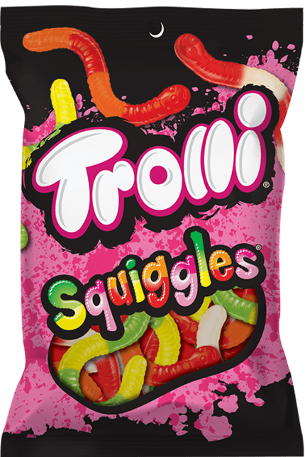 Trolli Squiggles Sour Gummi Candy