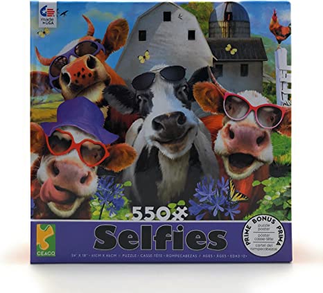 Udderly Cool Selfies Puzzle