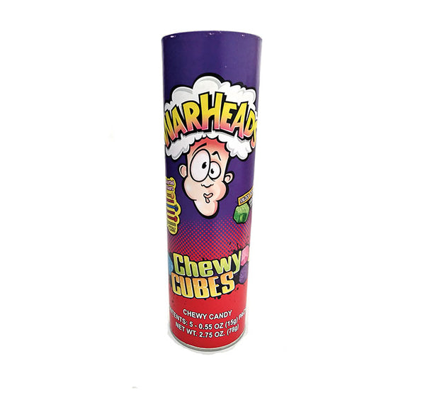 Warheads Chewy Cubes Tube