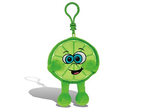 Whiffer Sniffer Louie Lime Backpack Clip